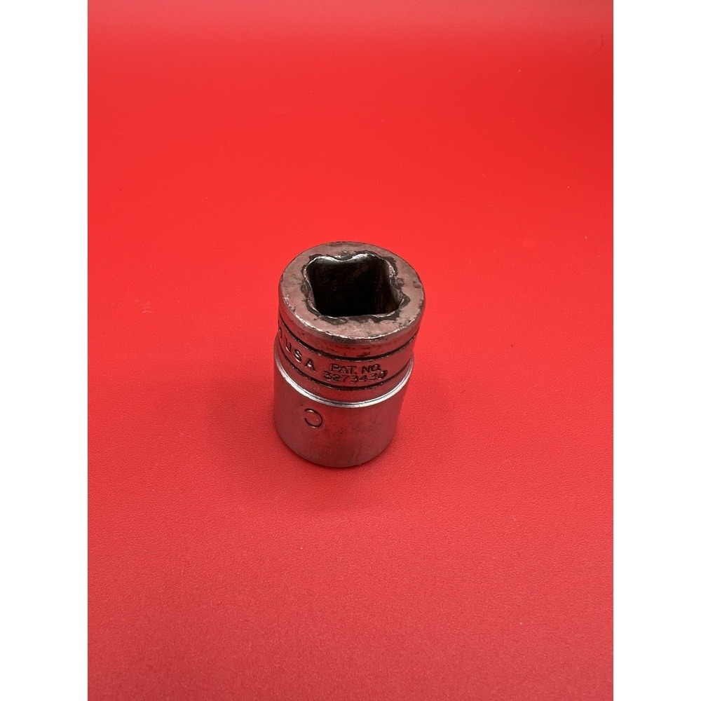 Snap-On TW241 1/2" Drive 6-Point SAE 3/4" Flank Drive Shallow Socket